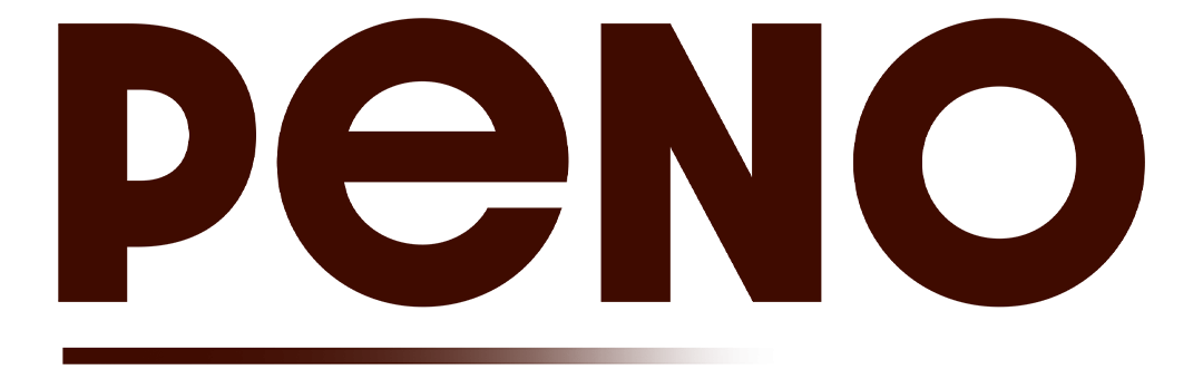 digital menu peno's red logo